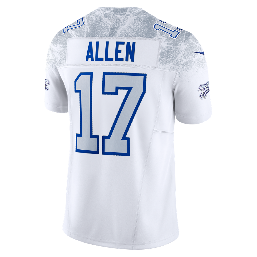 Josh Allen Buffalo Bills White Rivalries Collection Stitched Limited Jersey