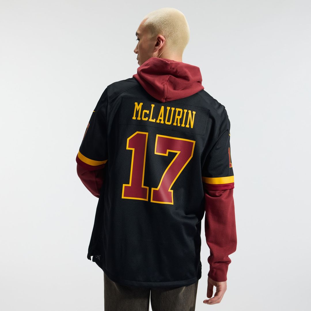 Washington Commanders Terry McLaurin White Game Super Bowl Era Jersey