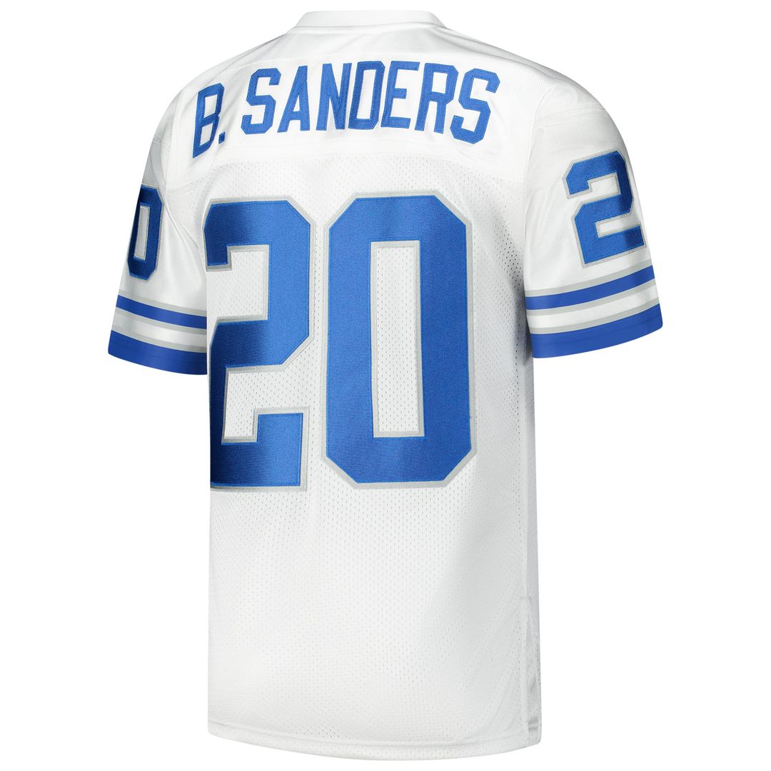 Barry Sanders Detroit Lions 1994 White Authentic Throwback Retired Player Jersey