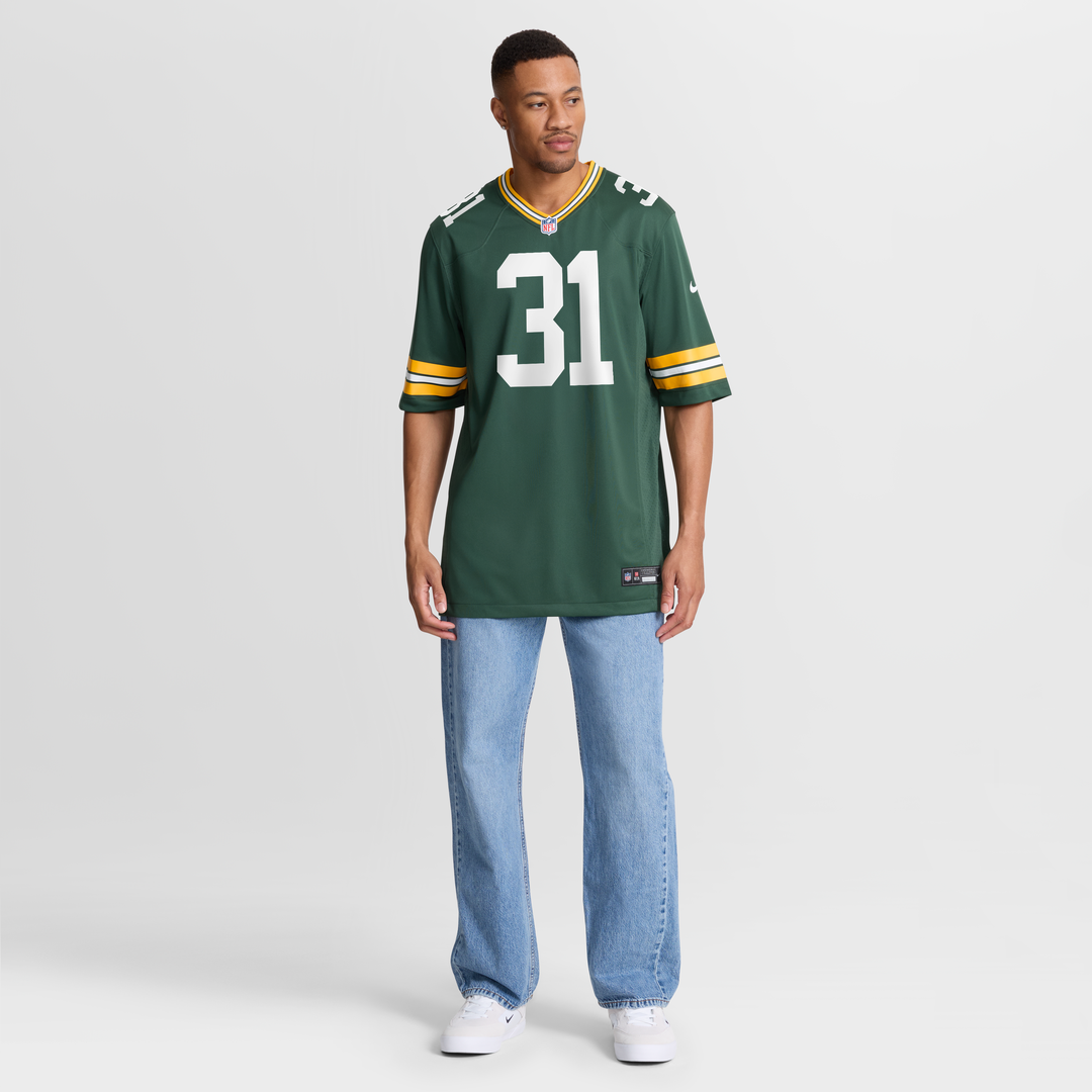 Nick Niemann Green Bay Packers Green Team Game Jersey