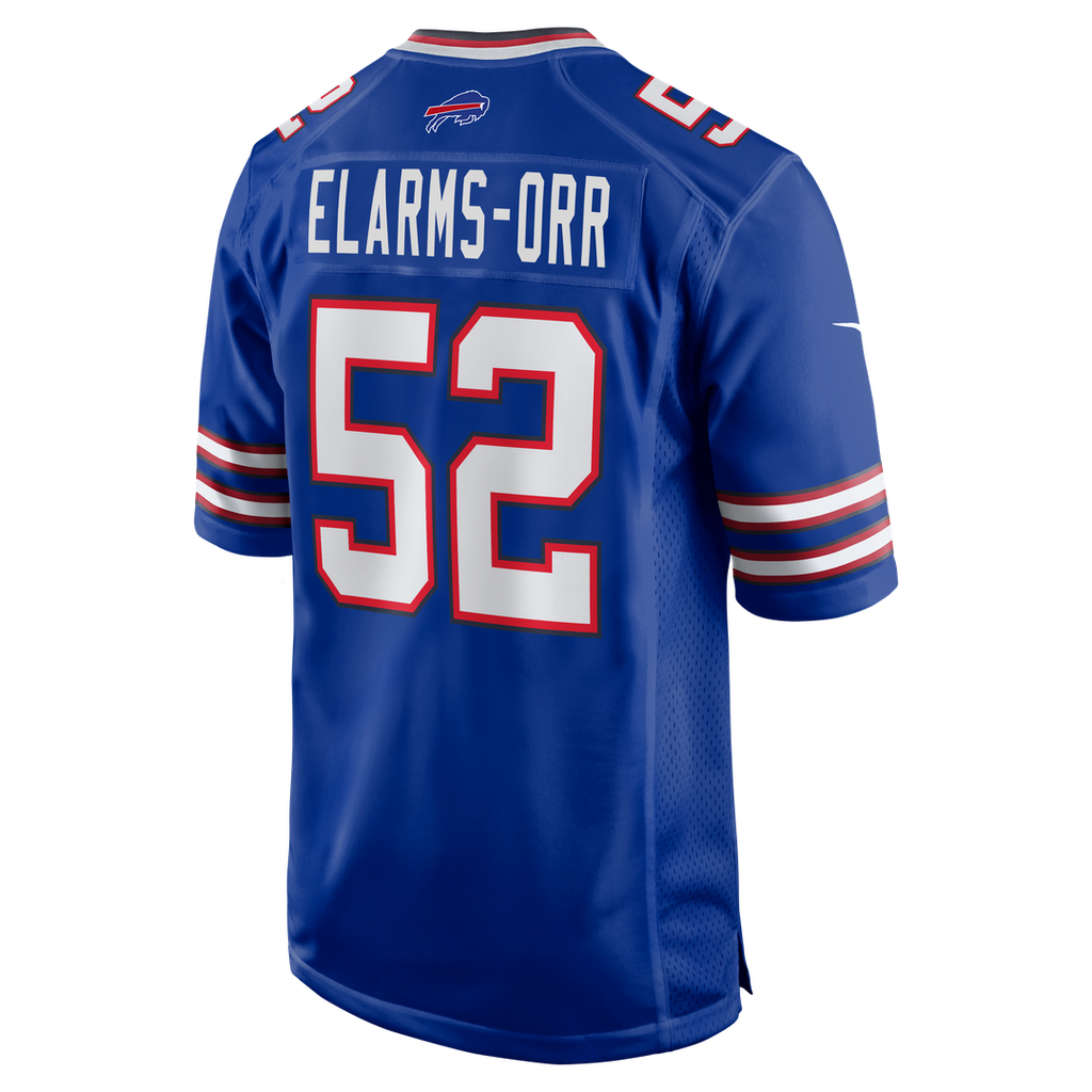 Kaleb Elarms-Orr Buffalo Bills Royal Team Game Jersey