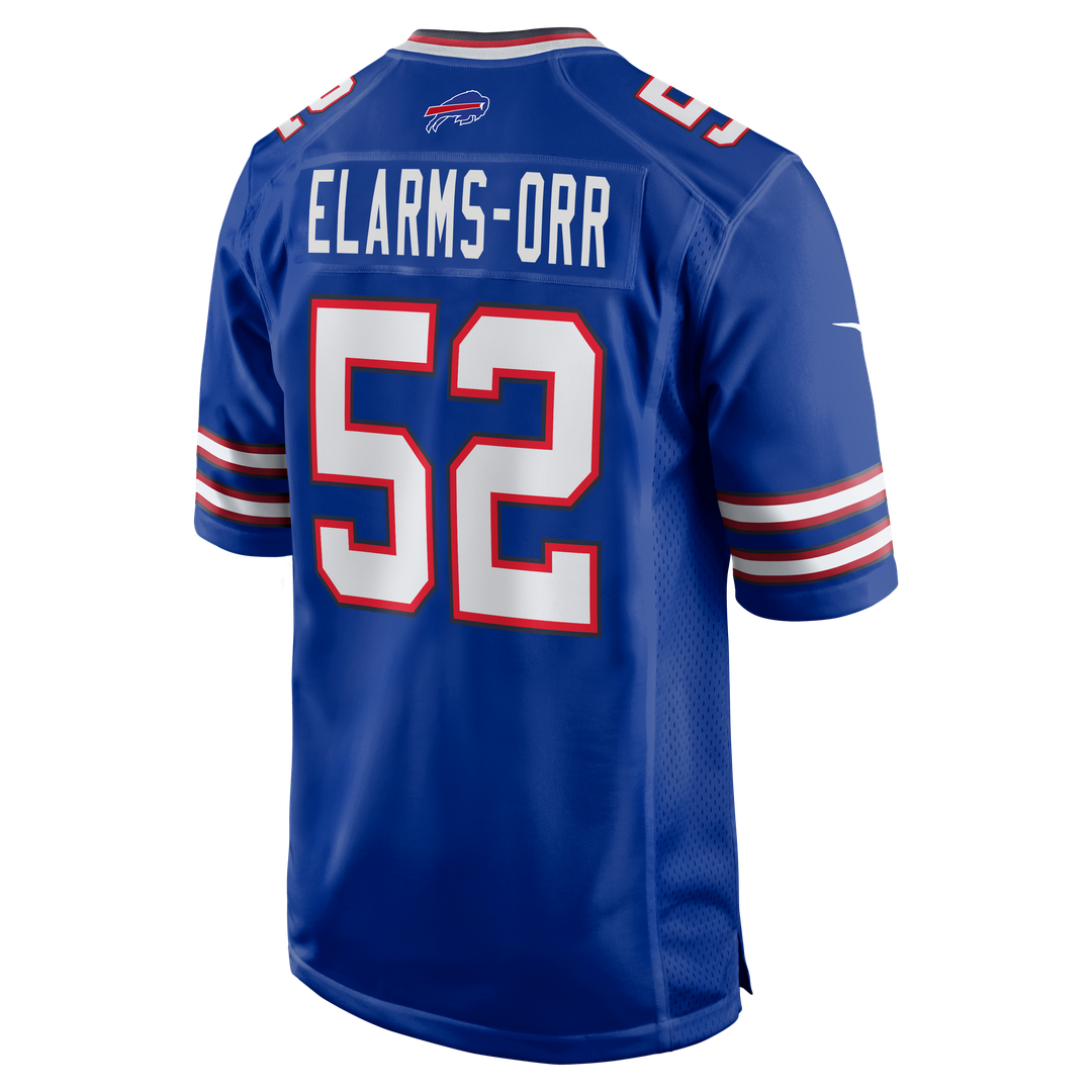Kaleb Elarms-Orr Buffalo Bills Royal Team Game Jersey