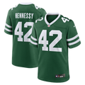 Thomas Hennessy New York Jets Legacy Green Team Game Jersey