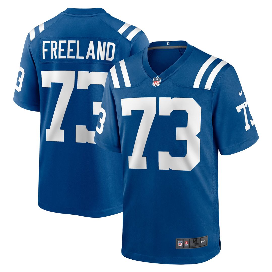 Blake Freeland Indianapolis Colts Royal Team Game Jersey