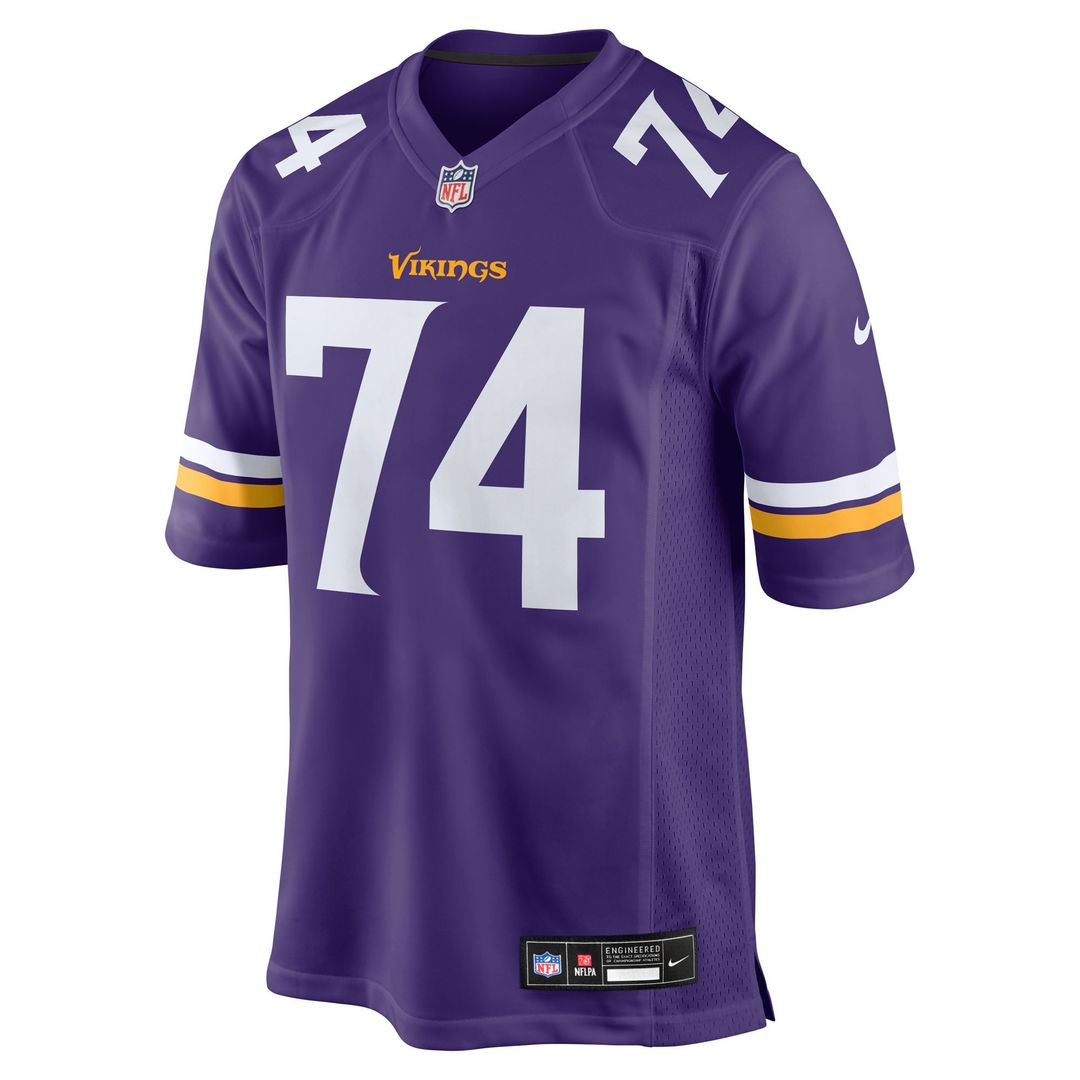 Donovan Jackson Minnesota Vikings Purple Game Player Jersey
