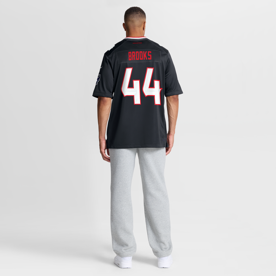 British Brooks Houston Texans Navy Team Game Jersey