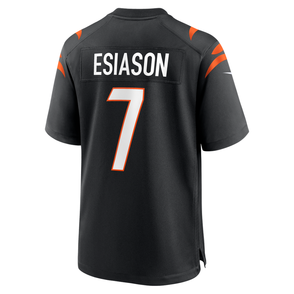 Boomer Esiason Cincinnati Bengals Black Retired Player Jersey