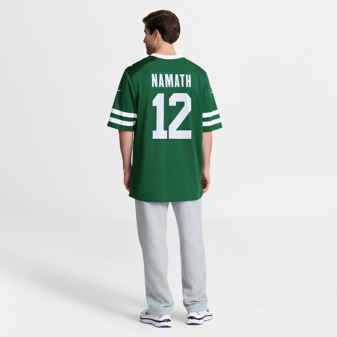Joe Namath New York Jets Legacy Green Game Jersey