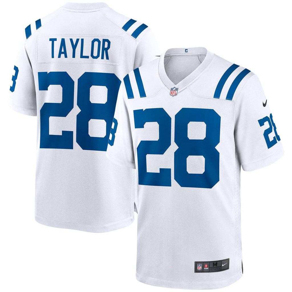Jonathan Taylor Indianapolis Colts White Game Jersey