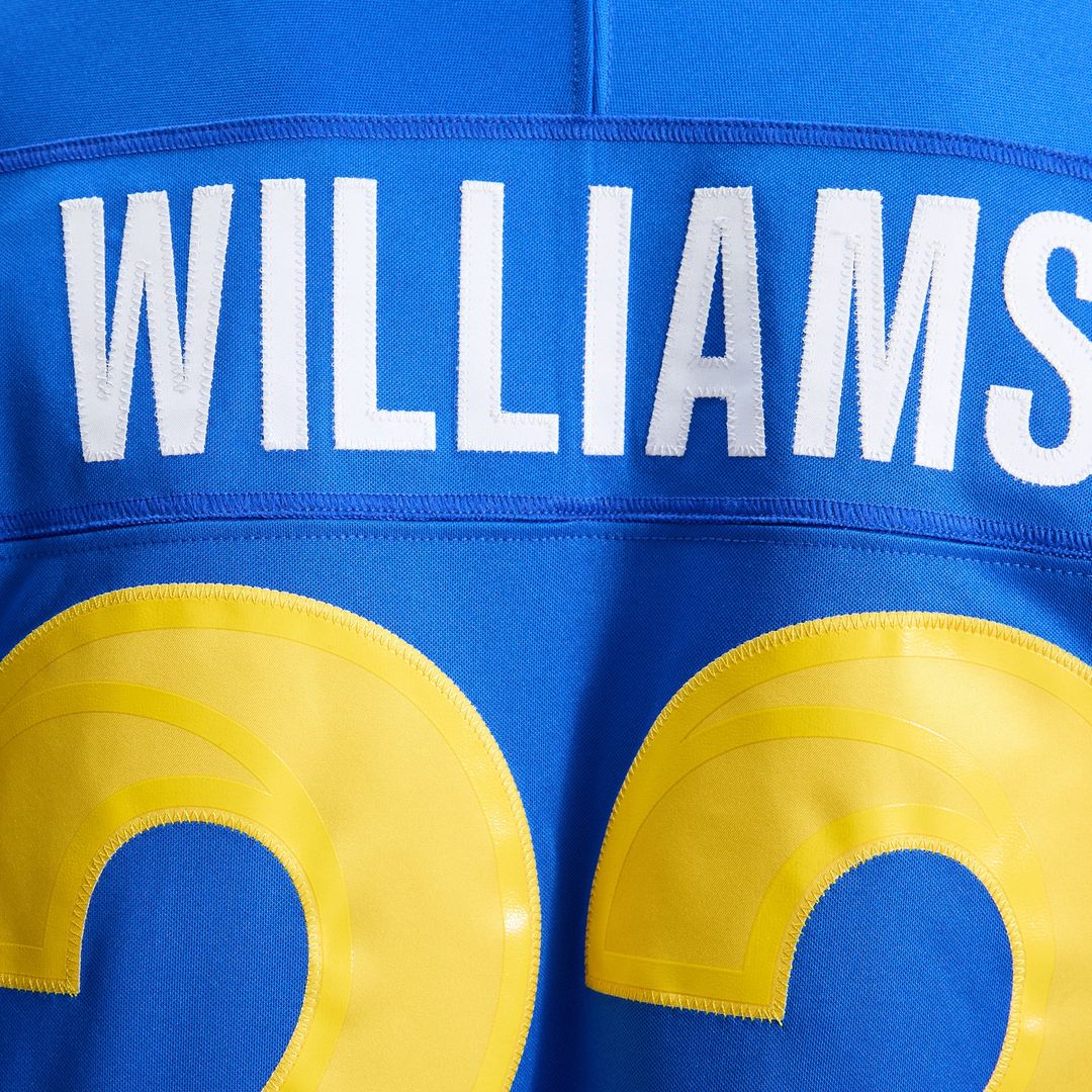 Kyren Williams Los Angeles Rams White Vapor F.U.S.E. Stitched Limited Jersey