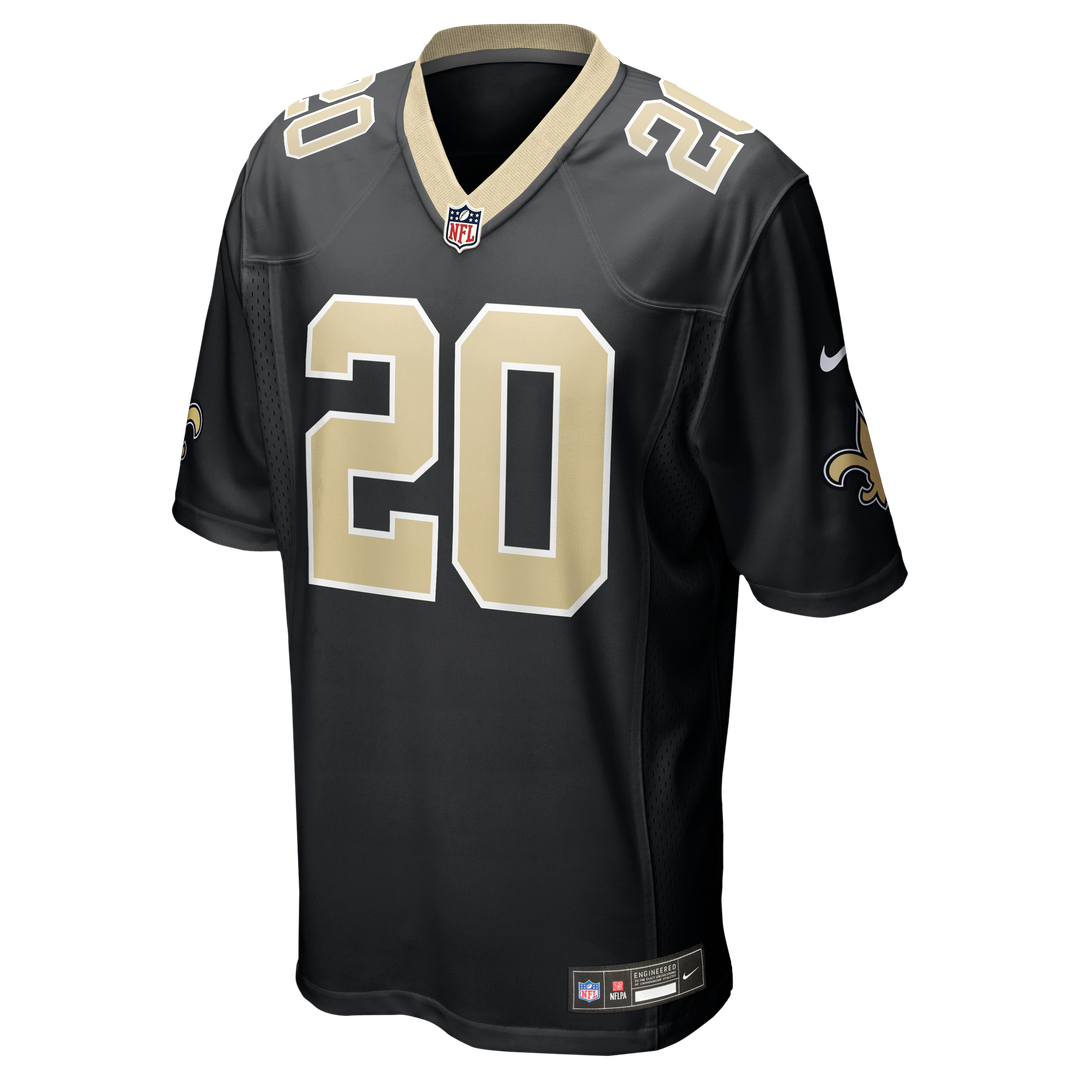 Pete Werner New Orleans Saints Black Game Jersey