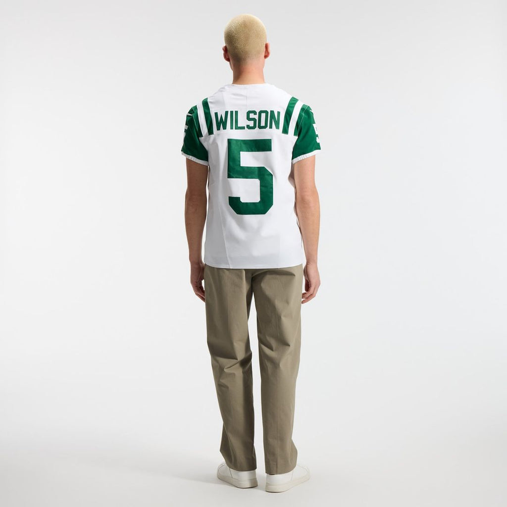 Garrett Wilson New York Jets White Classic Alternate Vapor F.U.S.E. Elite Jersey