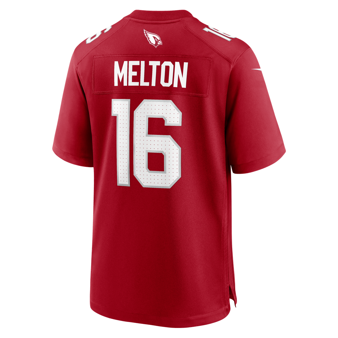 Max Melton Arizona Cardinals Cardinal Team Game Jersey