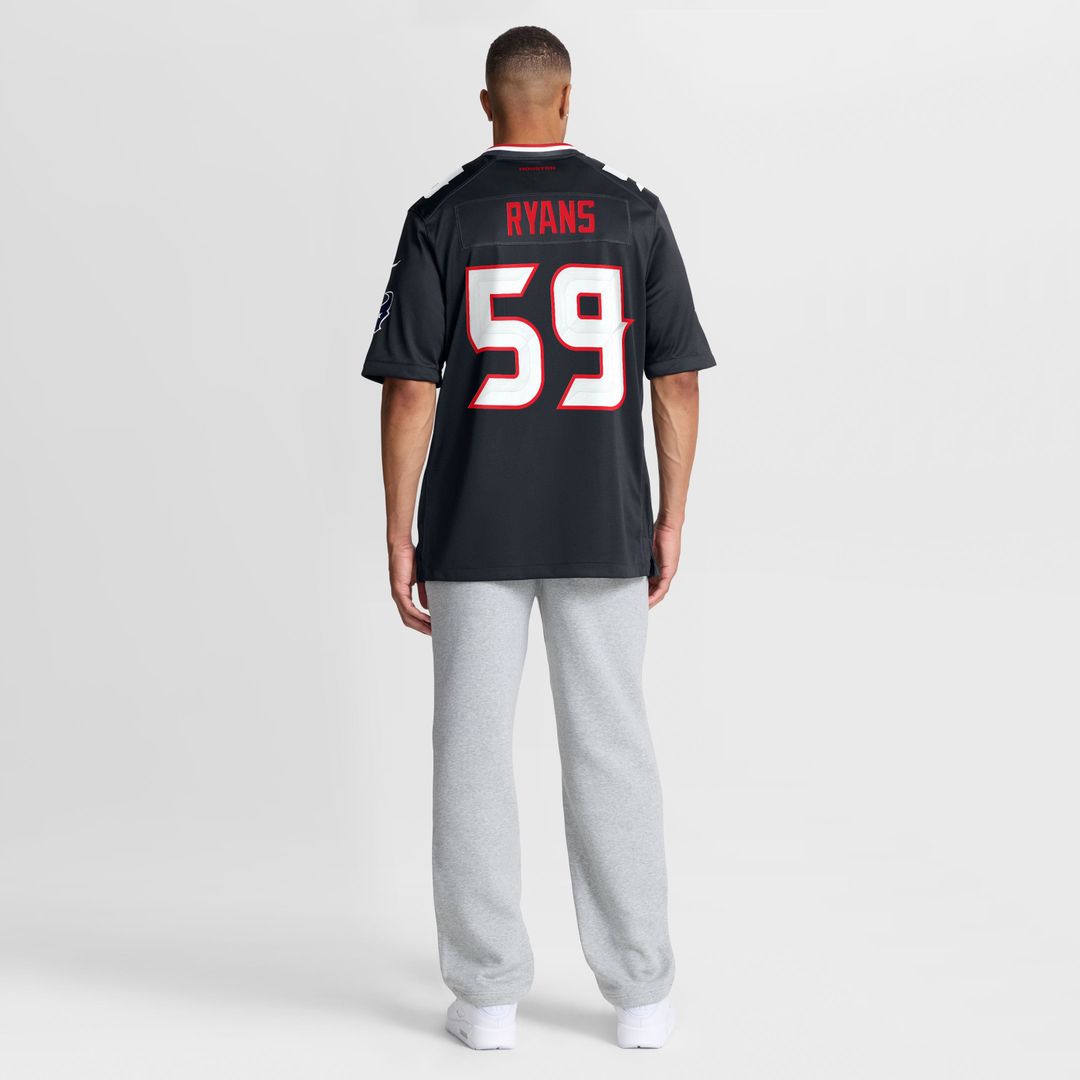 DeMeco Ryans Houston Texans Navy Team Retired Game Jersey