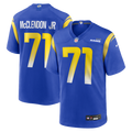 Warren McClendon Jr. Los Angeles Rams Royal Team Game Jersey