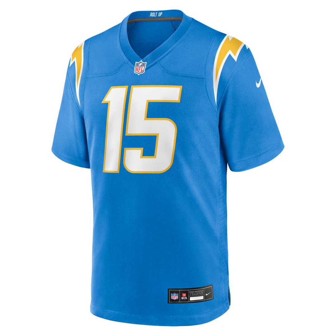 Ladd McConkey Los Angeles Chargers Navy Alternate Super Chargers Game Player Jersey