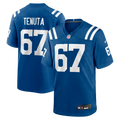 Luke Tenuta Indianapolis Colts Royal Team Game Jersey