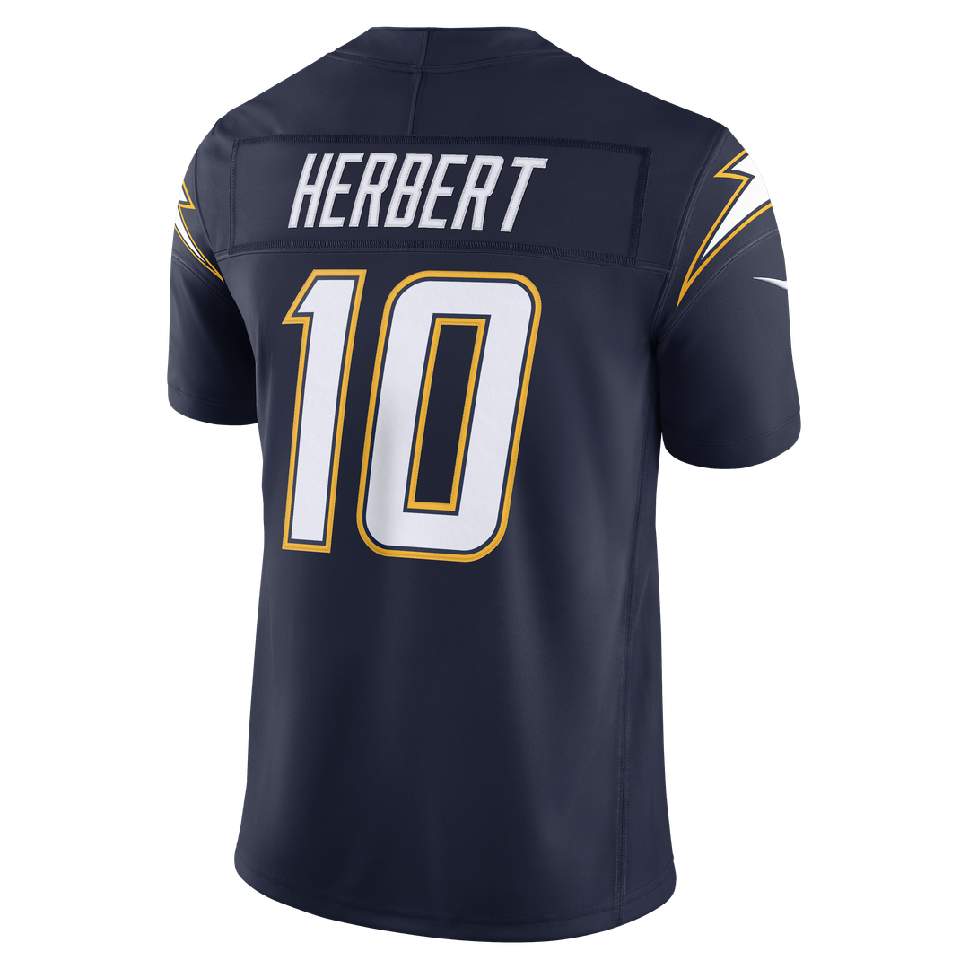 Justin Herbert Los Angeles Chargers Navy Alternate Super Chargers Vapor F.U.S.E. Stitched Limited Jersey