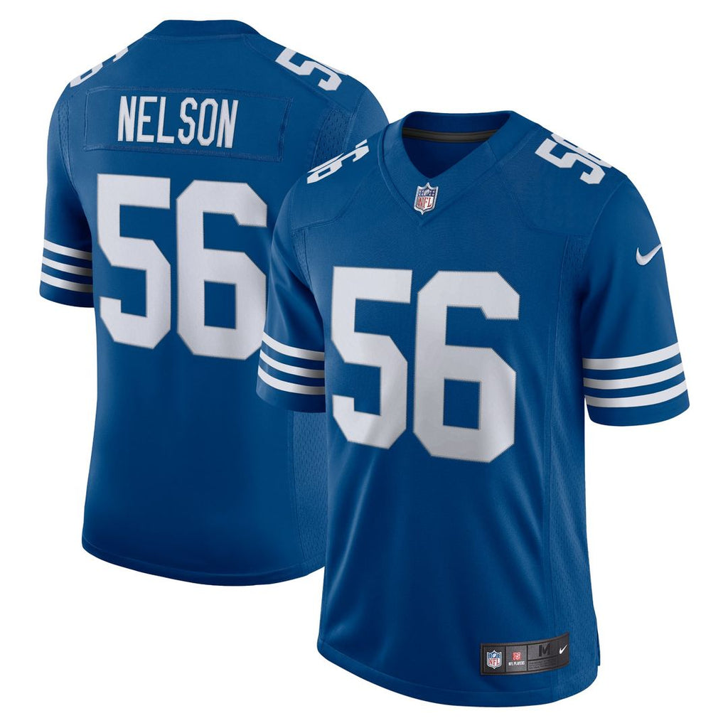 Quenton Nelson Indianapolis Colts Royal Alternate Vapor Limited Jersey