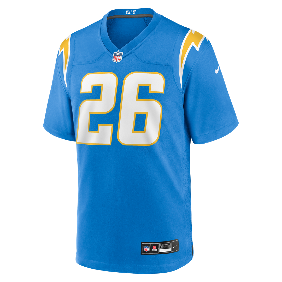 Asante Samuel Jr. Los Angeles Chargers Powder Blue Game Player Jersey