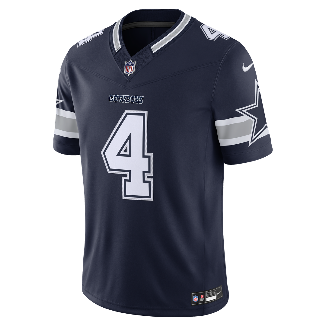 Dak Prescott Dallas Cowboys White Alternate Vapor F.U.S.E. Stitched Limited Jersey