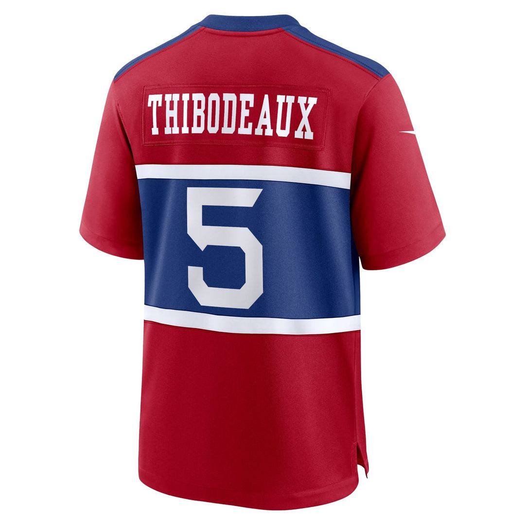 Kayvon Thibodeaux New York Giants Century Red Alternate Player Game Jersey