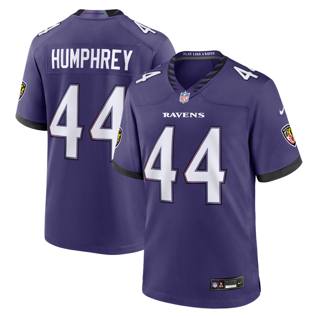 Marlon Humphrey Baltimore Ravens Purple Team Game Jersey