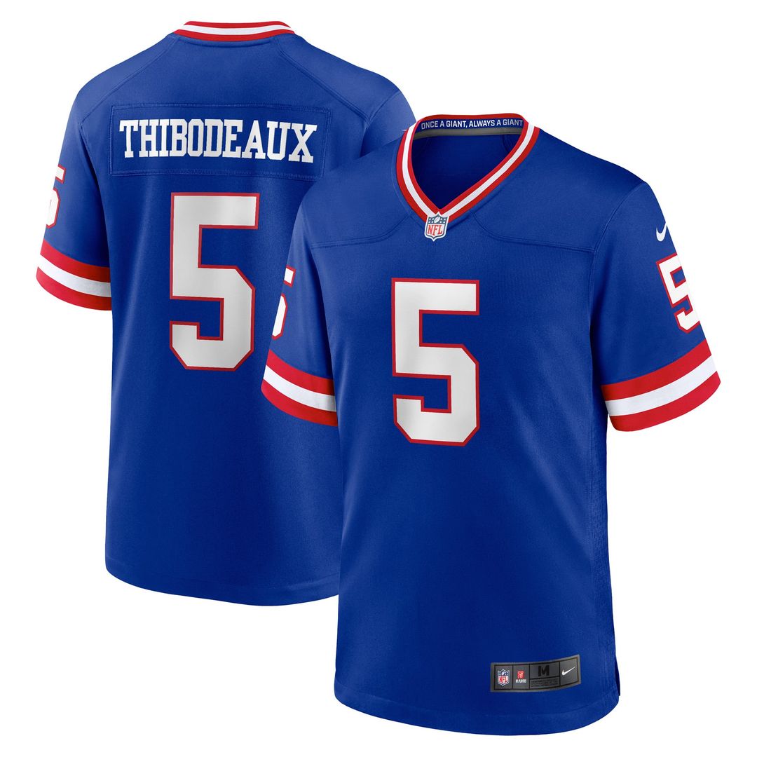 Kayvon Thibodeaux New York Giants Royal Classic Player Game Jersey