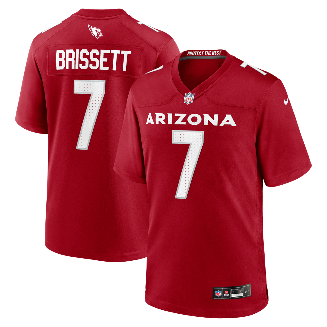 Jacoby Brissett Arizona Cardinals Cardinal Team Game Jersey