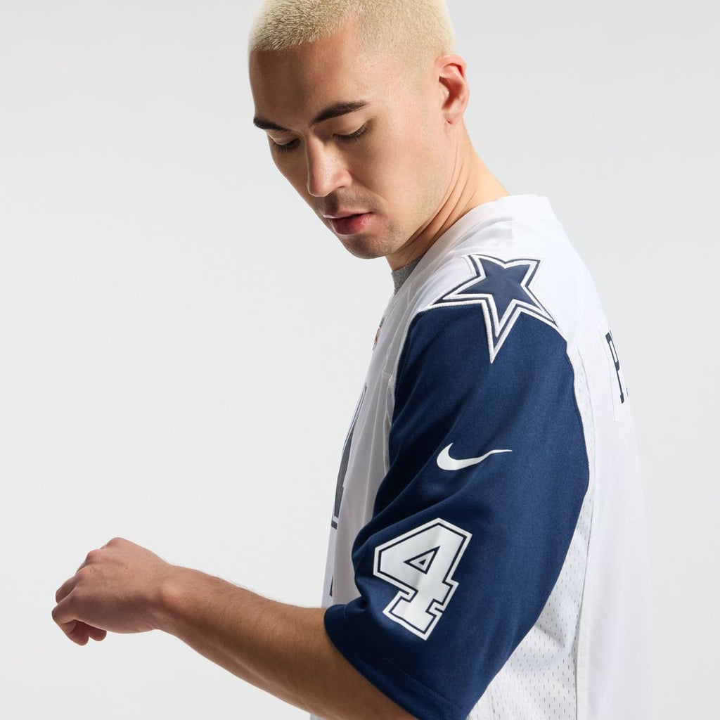 Dak Prescott Dallas Cowboys White Alternate Game Team Jersey