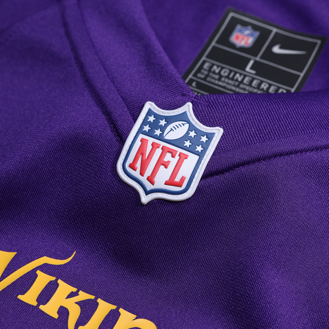Jeff Okudah Minnesota Vikings Purple Team Game Jersey