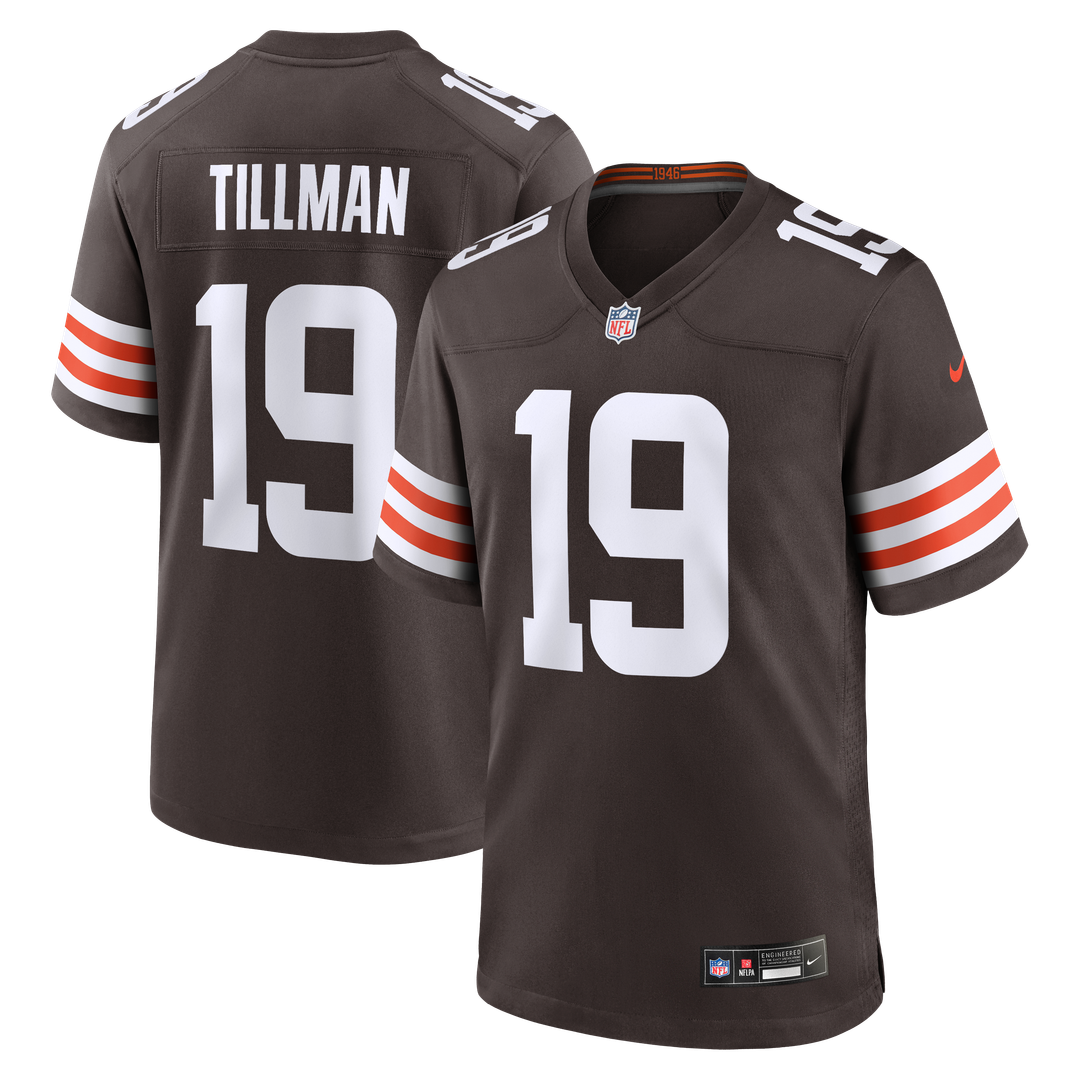 Cedric Tillman Cleveland Browns Brown Game Jersey