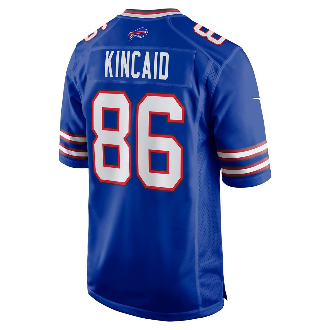 Dalton Kincaid Buffalo Bills Gray Nickel City Game Jersey