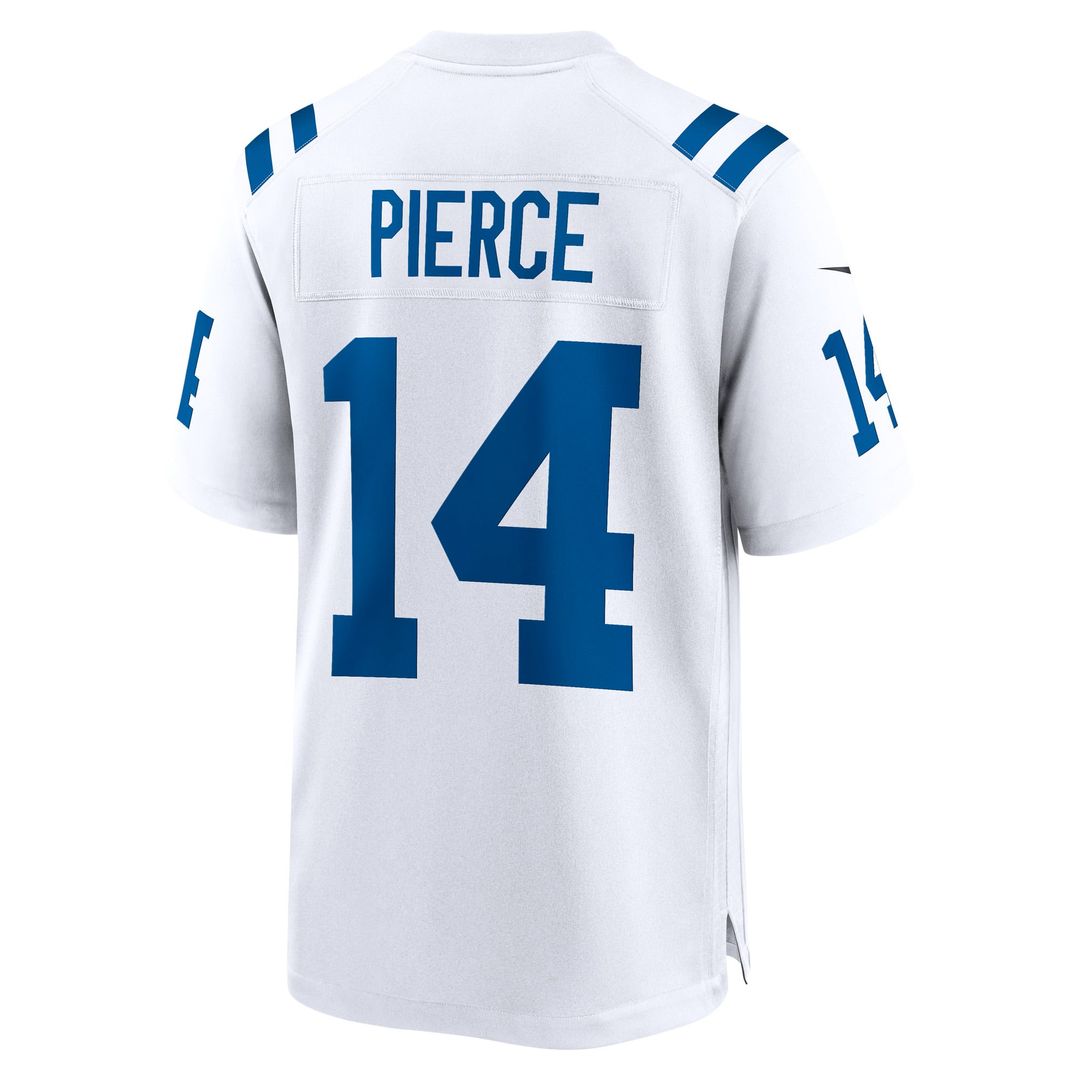 Alec Pierce Indianapolis Colts White Away Game Player Jersey