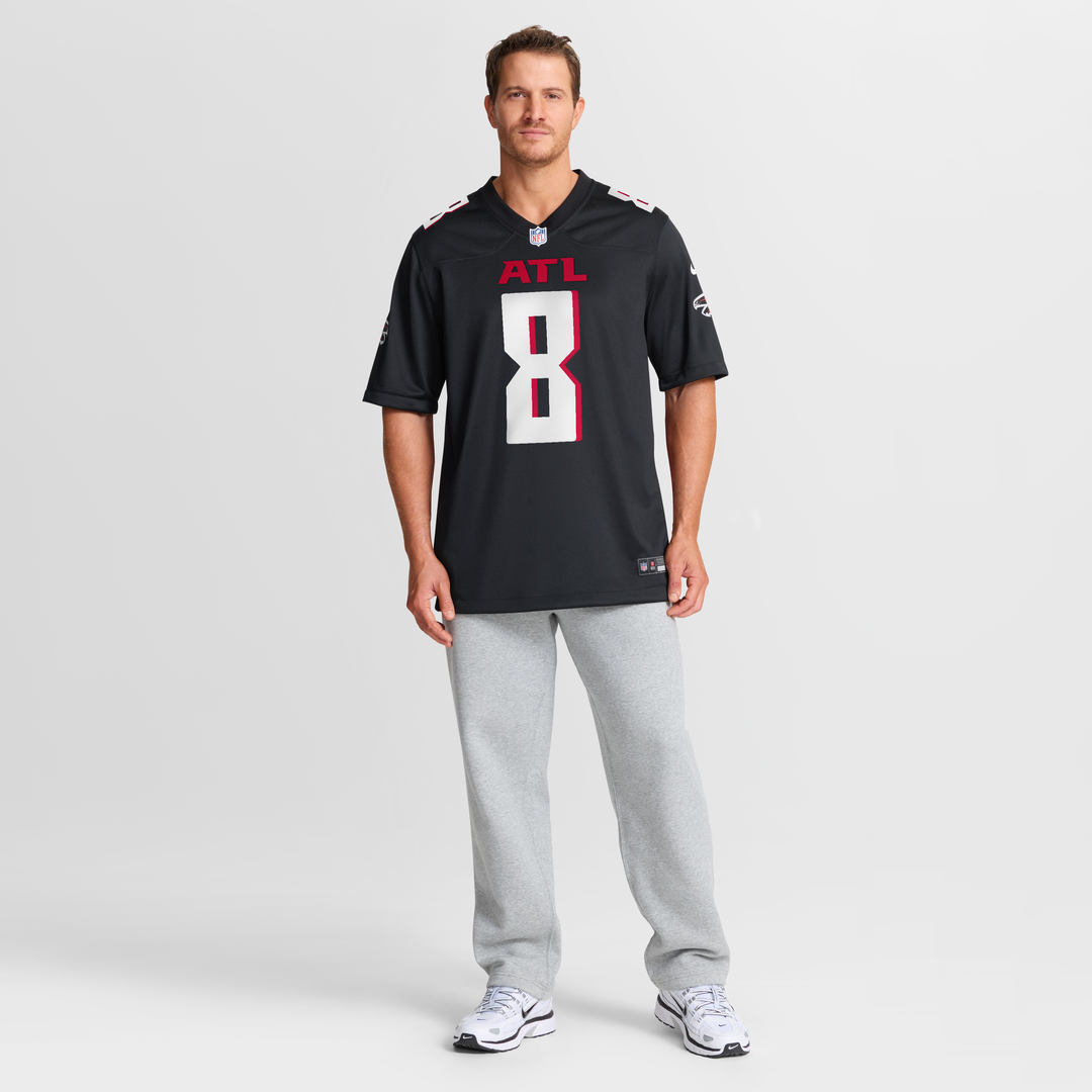 Kyle Pitts Sr. Atlanta Falcons Black Team Game Jersey