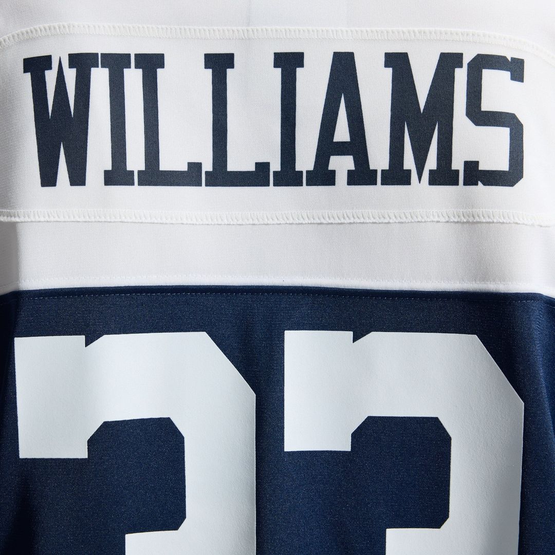 Javonte Williams Dallas Cowboys Navy Alternate Game Jersey