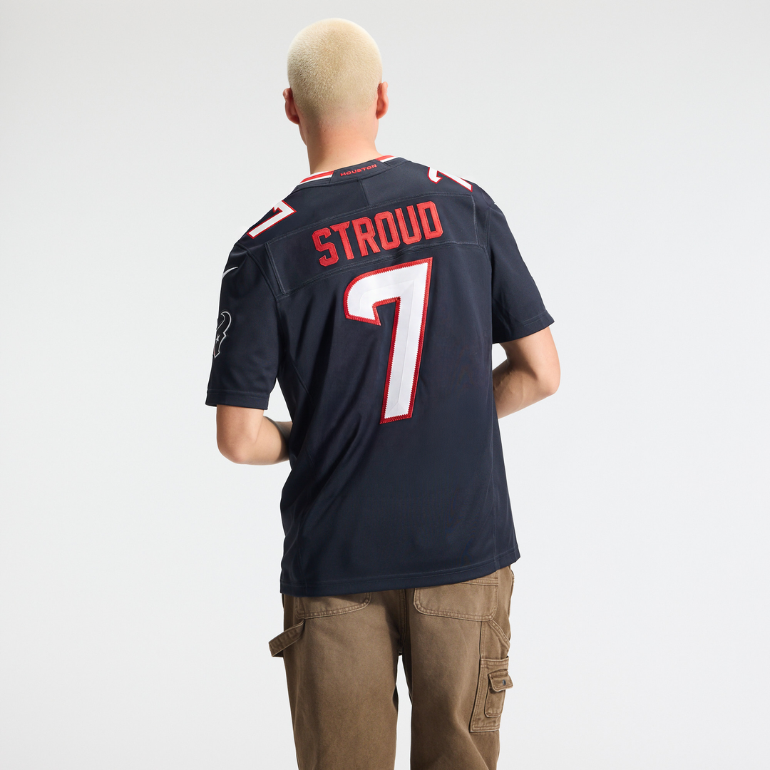 C.J. Stroud Houston Texans Navy Team Vapor F.U.S.E. Stitched Limited Jersey
