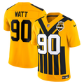 T.J. Watt Pittsburgh Steelers Gold Alternate Vapor F.U.S.E. Stitched Limited Jersey