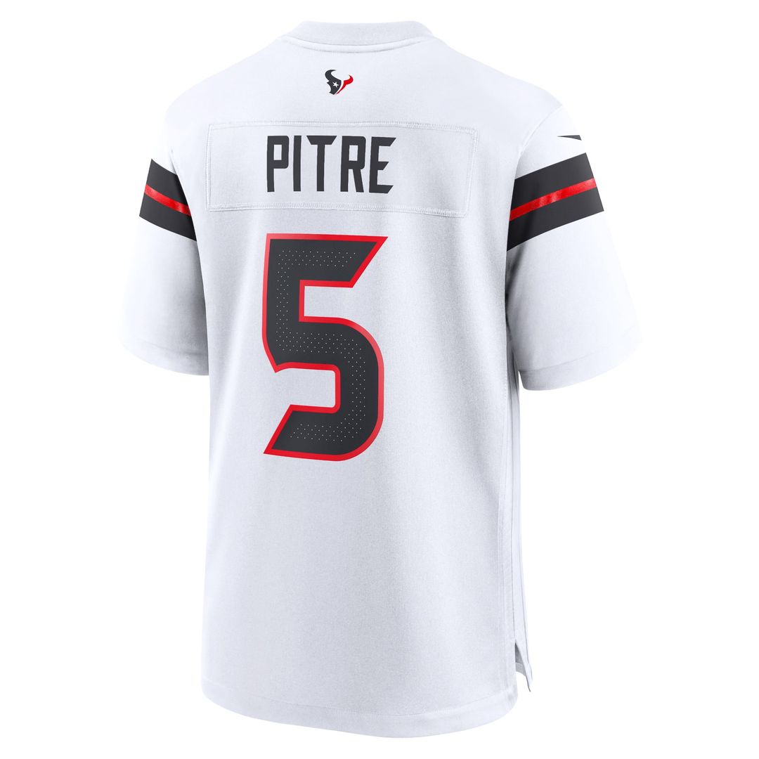 Jalen Pitre Houston Texans Navy Game Jersey