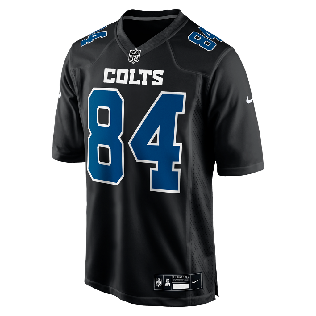 Tyler Warren Indianapolis Colts Carbon Black Fashion Game Jersey