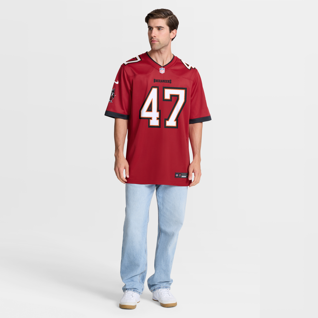 John Lynch Tampa Bay Buccaneers Red Game Retired Player Jersey