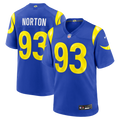 Bill Norton Los Angeles Rams Royal Team Game Jersey