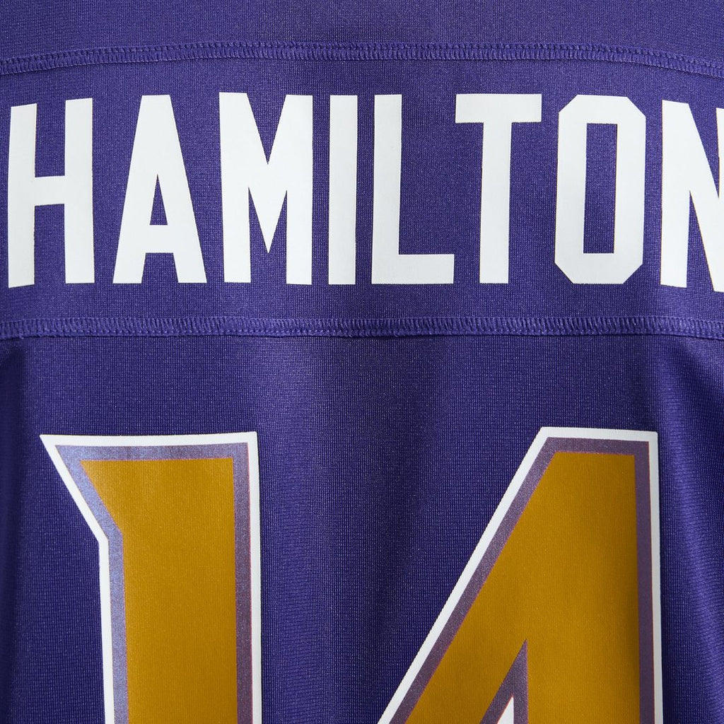 Kyle Hamilton Baltimore Ravens Purple Alternate Game Jersey