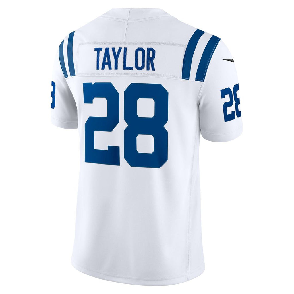 Jonathan Taylor Indianapolis Colts White Vapor F.U.S.E. Stitched Limited Jersey