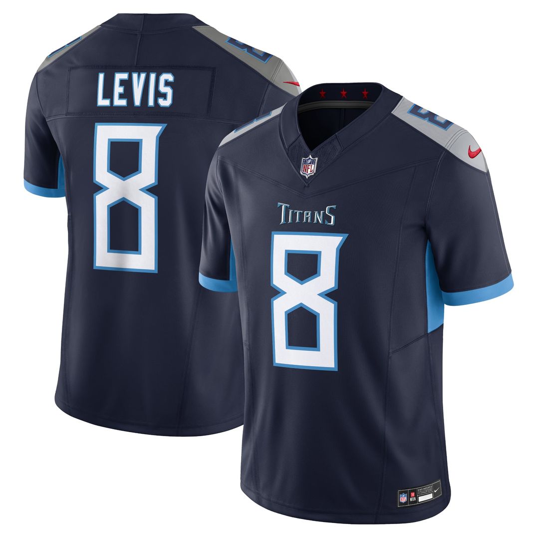 Will Levis Tennessee Titans Light Blue Alternate Oilers Throwback Vapor F.U.S.E. Limited Jersey