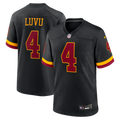 Frankie Luvu Washington Commanders Black Hail Raiser Alternate Game Jersey