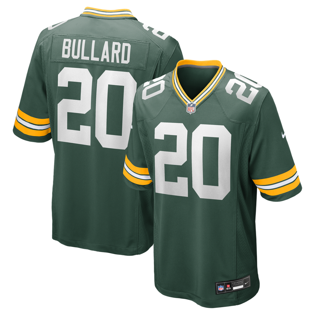 Javon Bullard Green Bay Packers Green Game Jersey