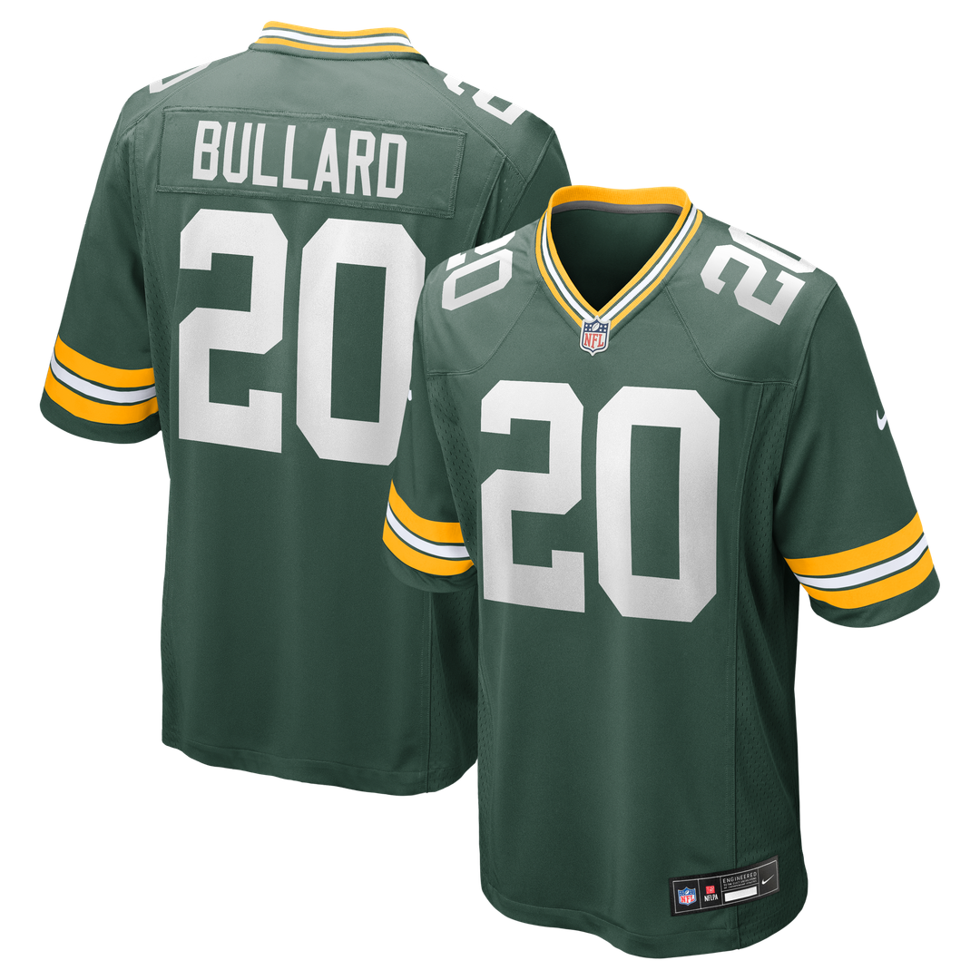 Javon Bullard Green Bay Packers Green Game Jersey