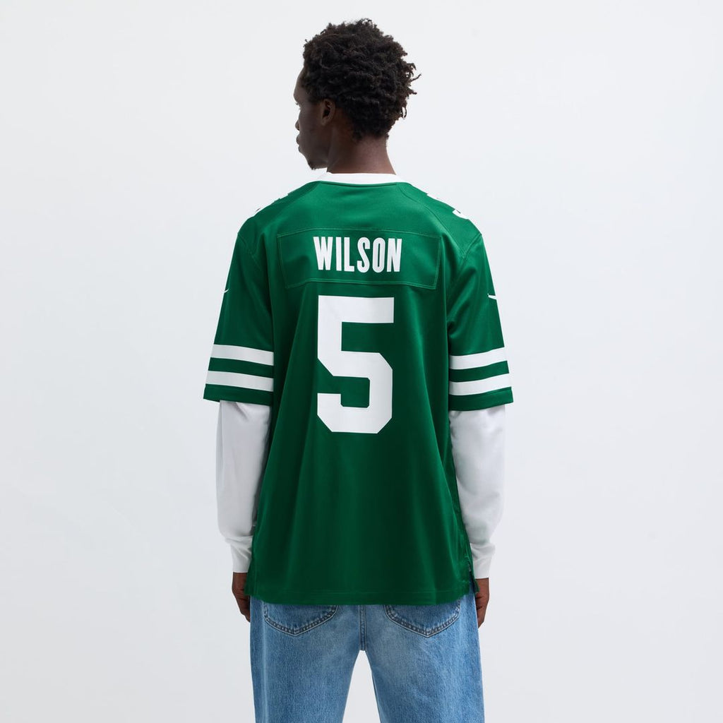 Garrett Wilson New York Jets Legacy Black Alternate Game Jersey