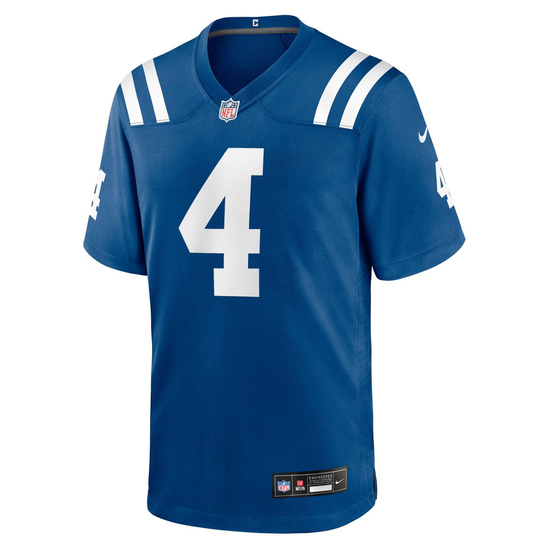 Adam Vinatieri Indianapolis Colts Royal Team Retired Game Jersey